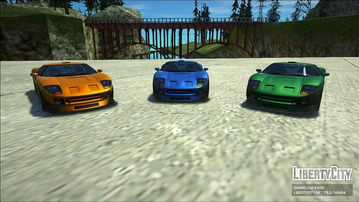 Ford GT Custom / GTA San Andreas