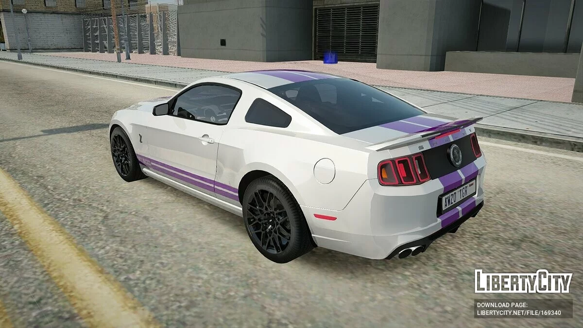Ford Mustang Shelby GT500 / GTA San Andreas
