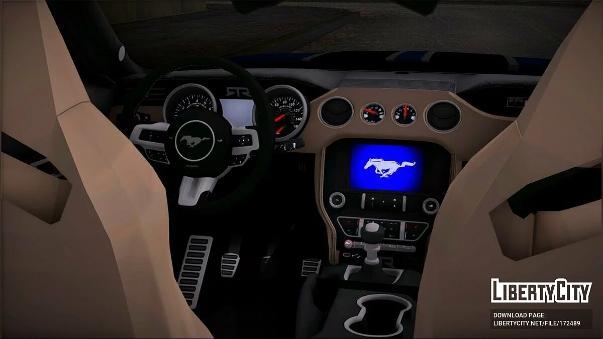 Ford Mustang GT 2018 / GTA San Andreas