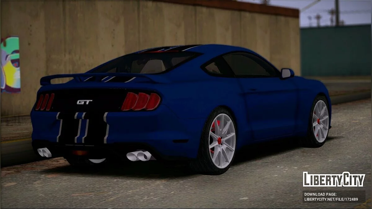 Ford Mustang GT 2018 / GTA San Andreas