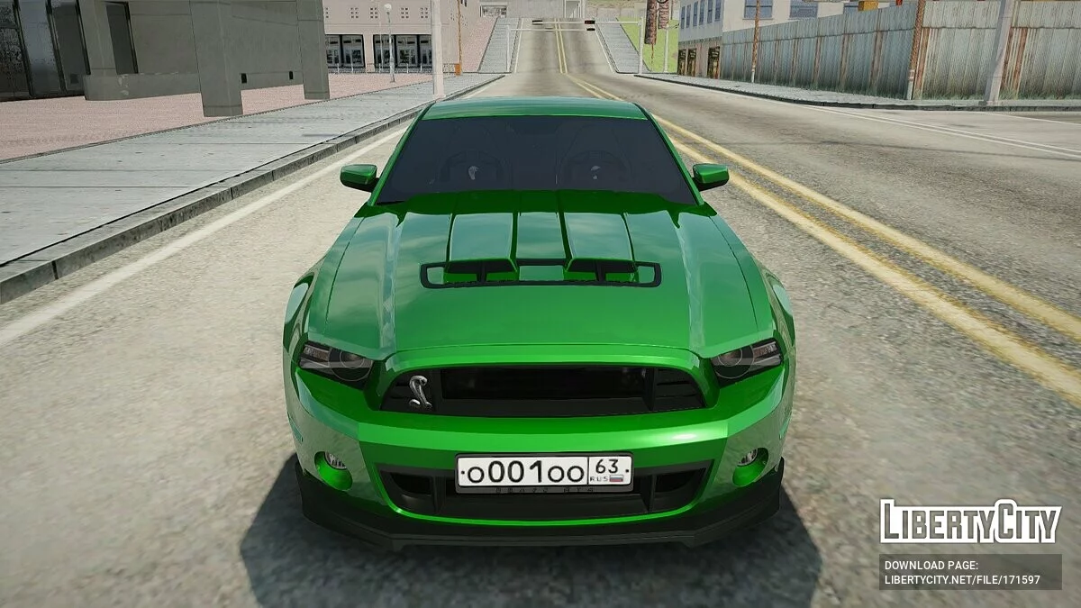 Ford Mustang Shelby GT500 / GTA San Andreas