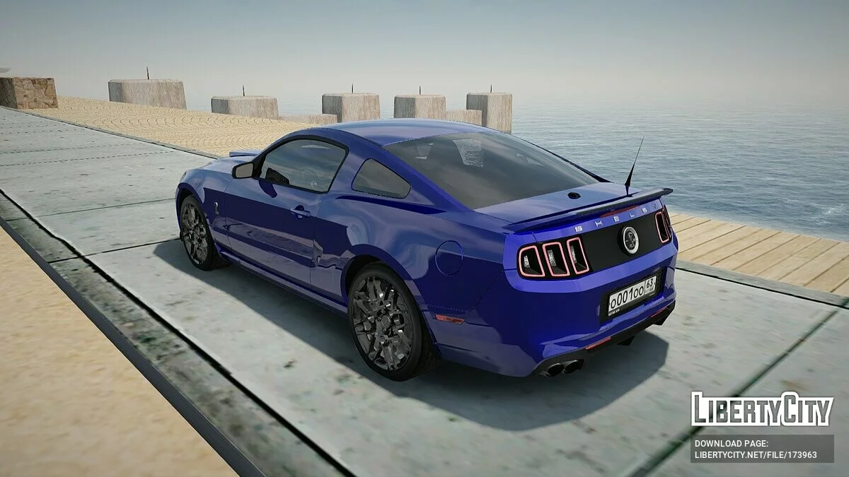 Ford Mustang Shelby GT500 / GTA San Andreas