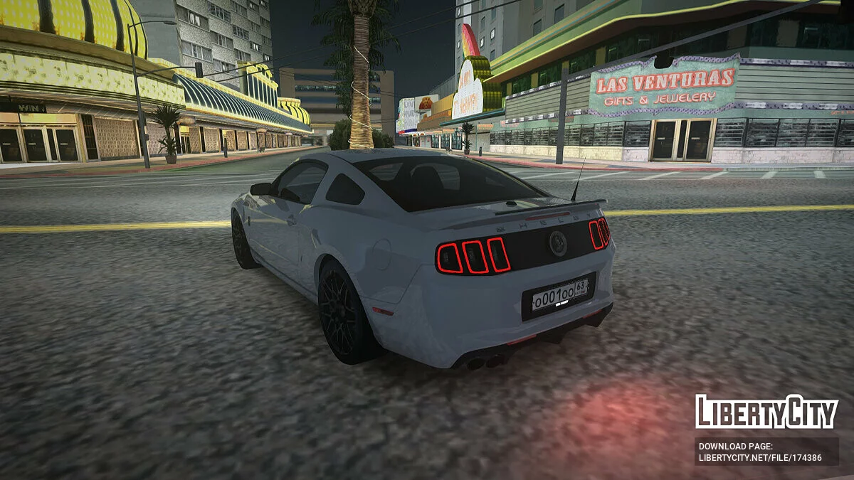 福特野马谢尔比GT500 / GTA San Andreas