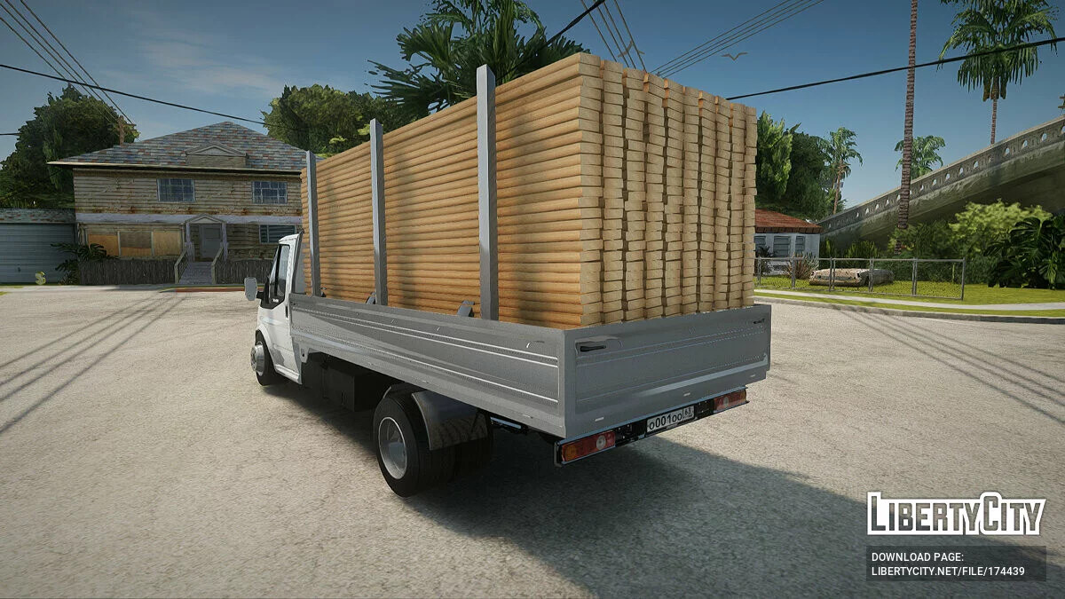 Ford Transit de Trabalho / GTA San Andreas