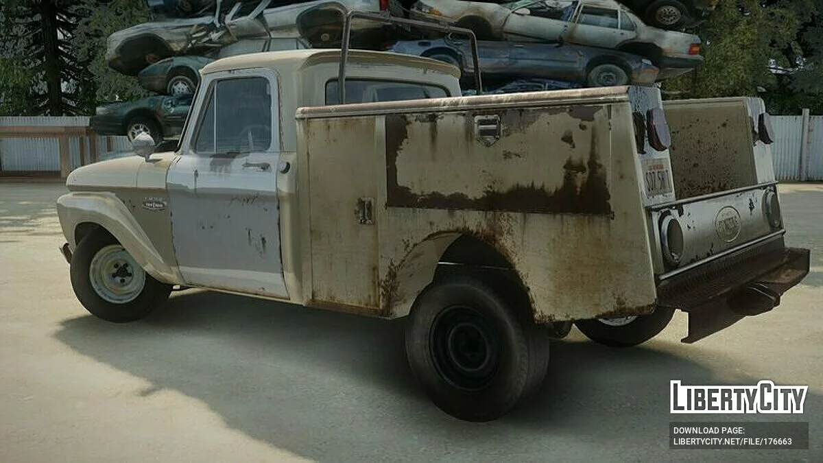 1966 Ford F-100 Utility Wrecked / GTA San Andreas