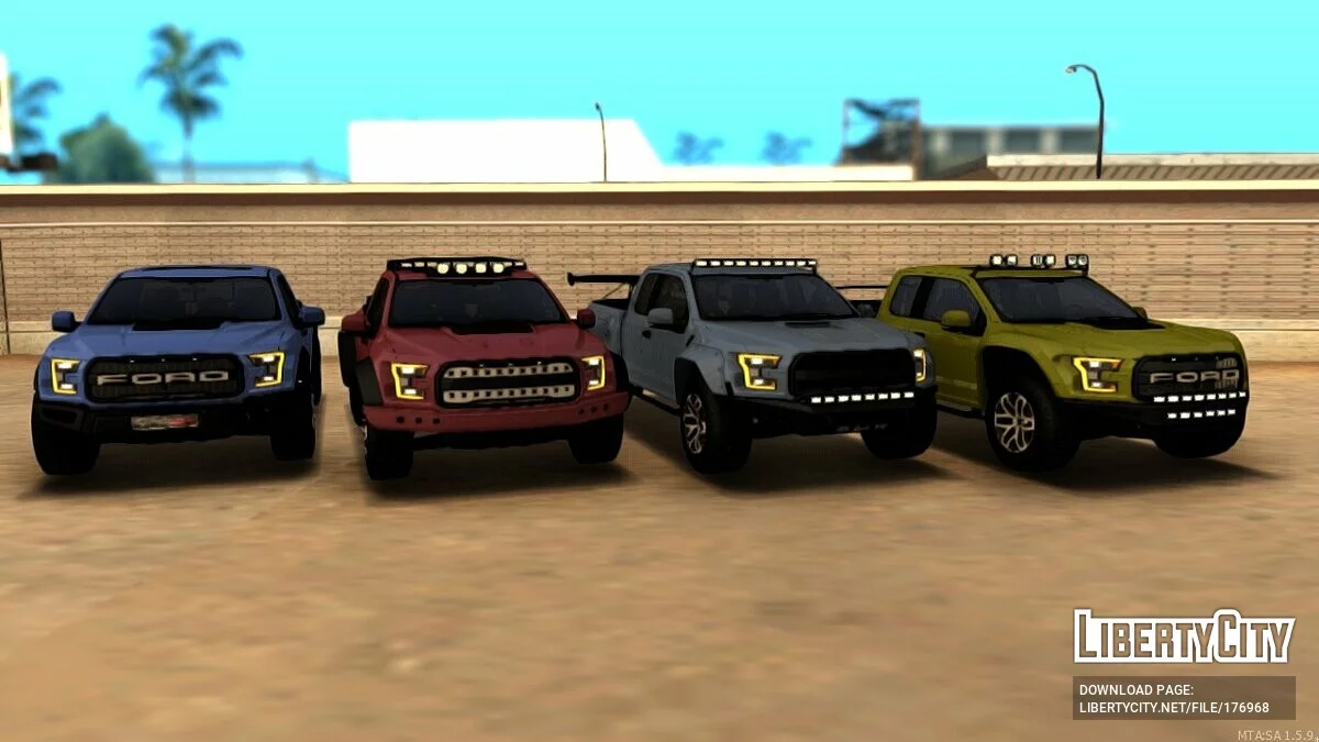Ford Raptor F150 / GTA San Andreas