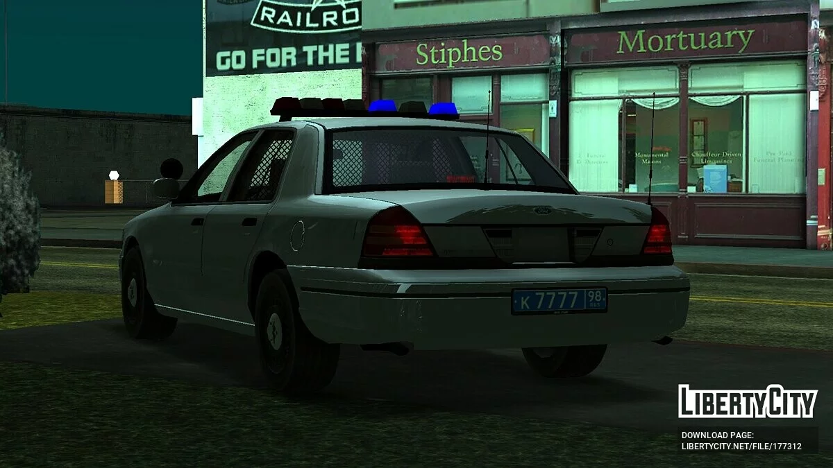 Форд Краун Вікторія / Поліція / GTA San Andreas