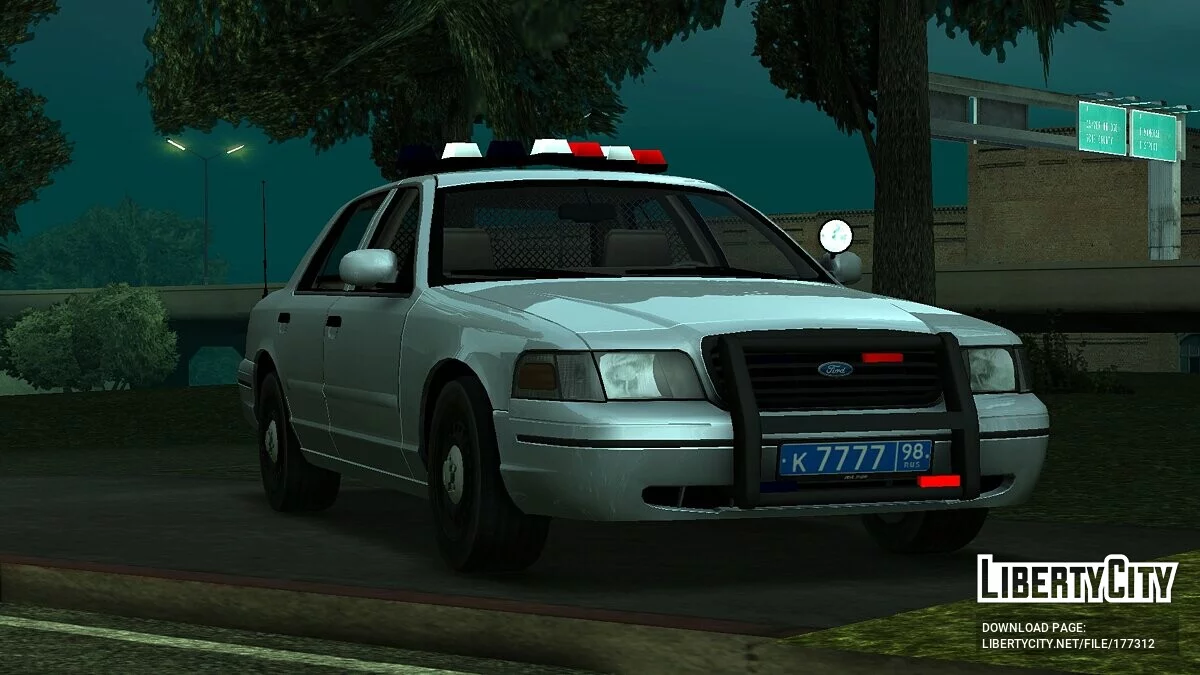 Форд Краун Вікторія / Поліція / GTA San Andreas