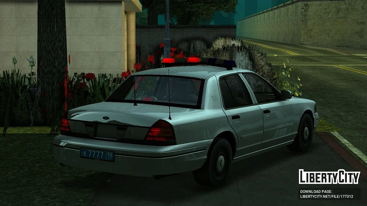 Форд Краун Вікторія / Поліція / GTA San Andreas