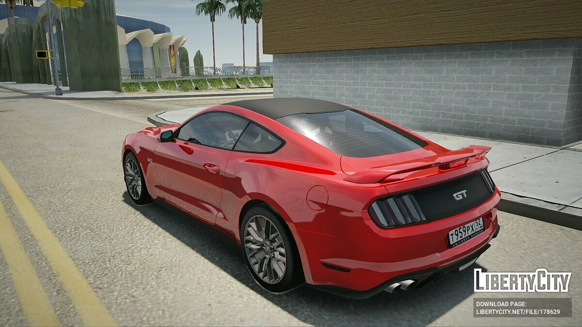 Ford Mustang GT 2018 / GTA San Andreas