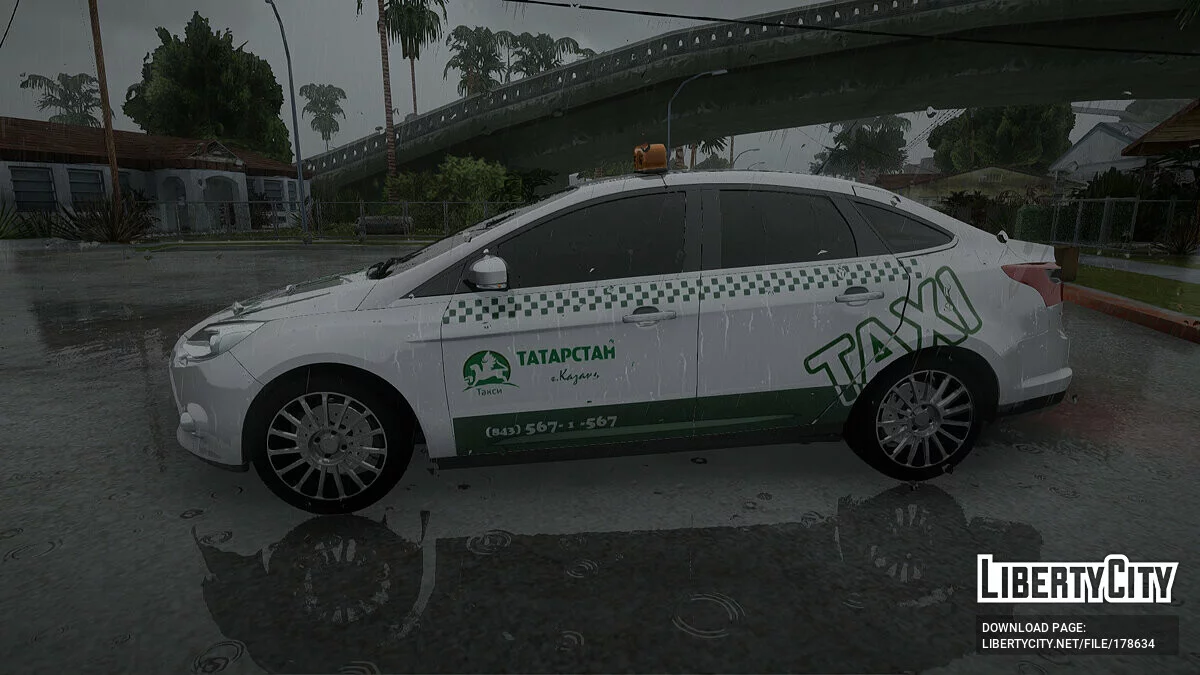 Ford Focus Такси Татарстан / GTA San Andreas