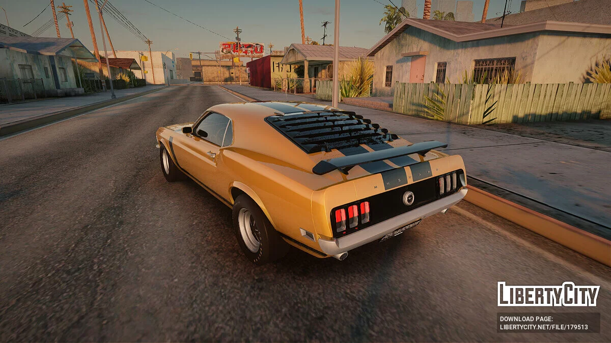 Ford Mustang Boss / GTA San Andreas