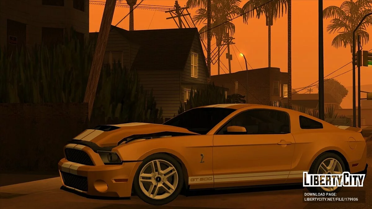 Ford Mustang Shelby GT500 2010 / GTA San Andreas