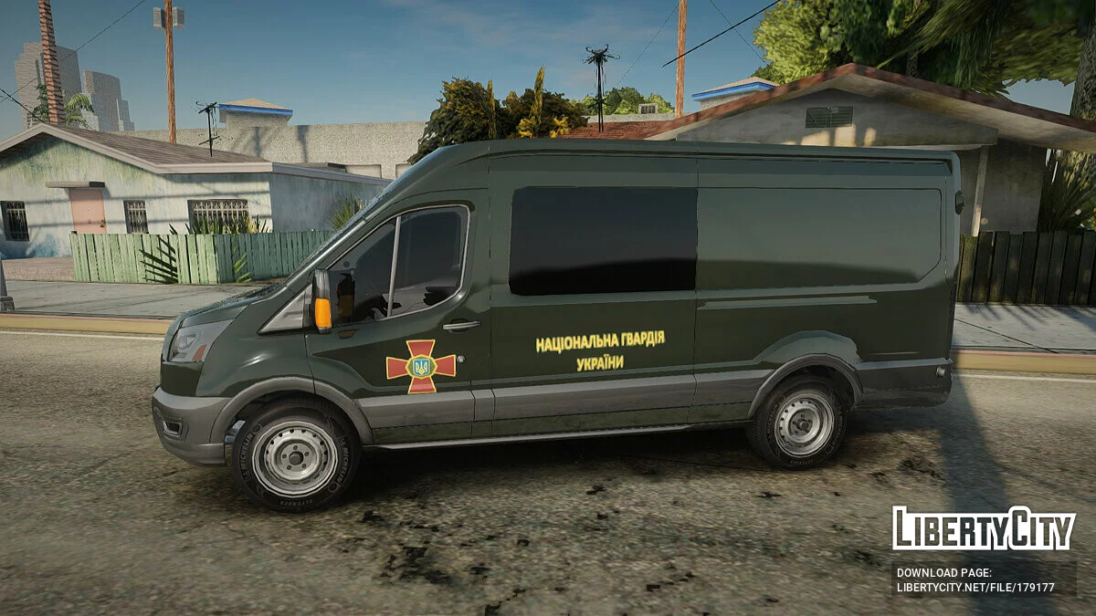 Ford Transit Garde Nationale d'Ukraine / GTA San Andreas