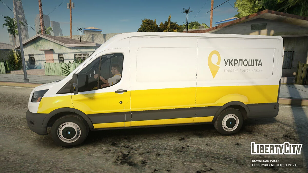 Ford Transit Ukrposhta / GTA San Andreas