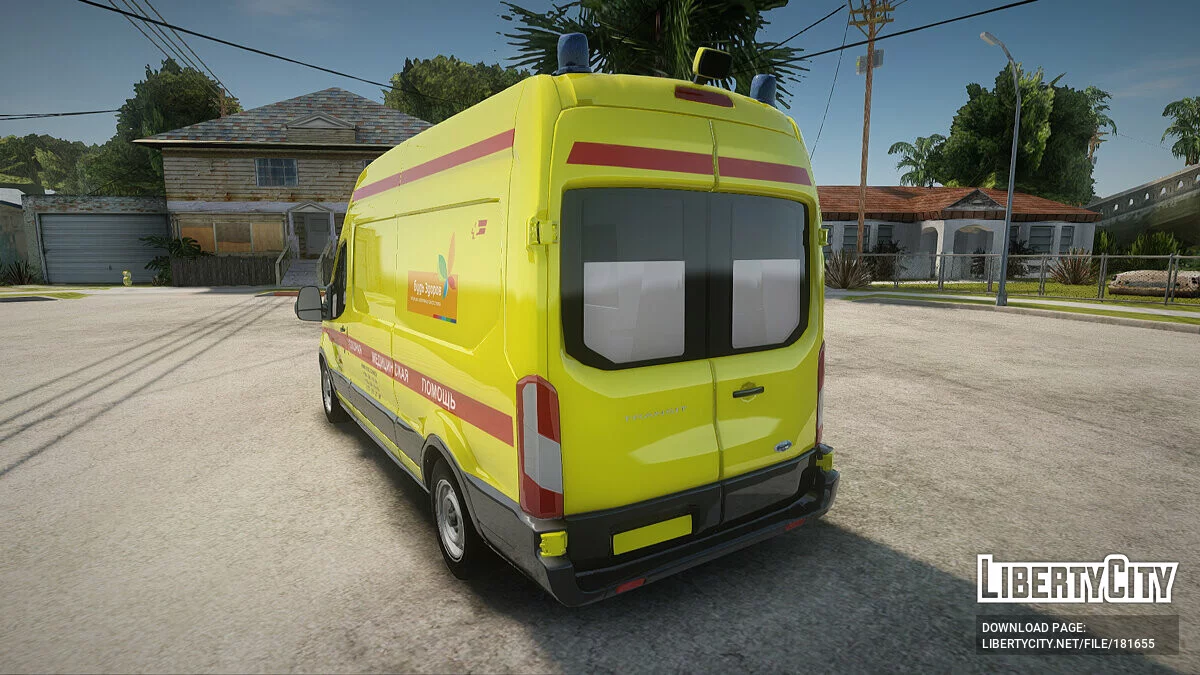 Ford Transit Reanimation / GTA San Andreas