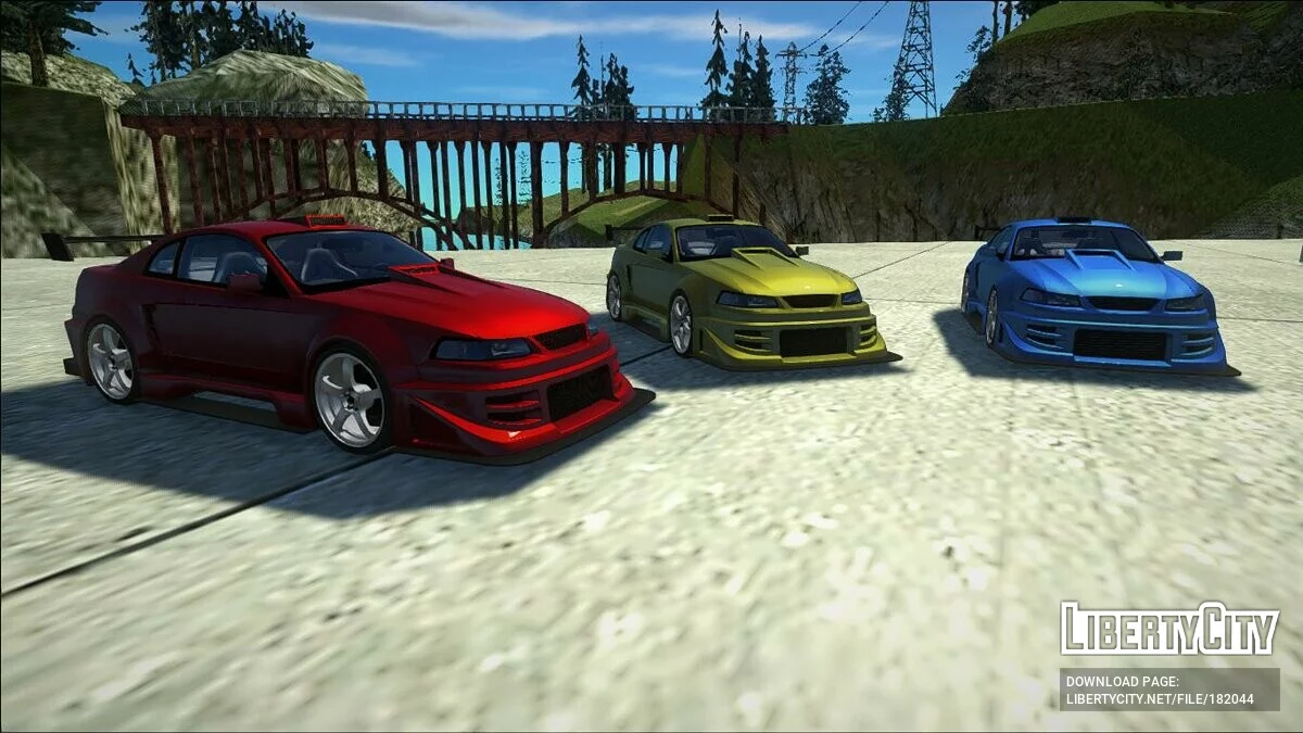 Ford Mustang Custom / GTA San Andreas