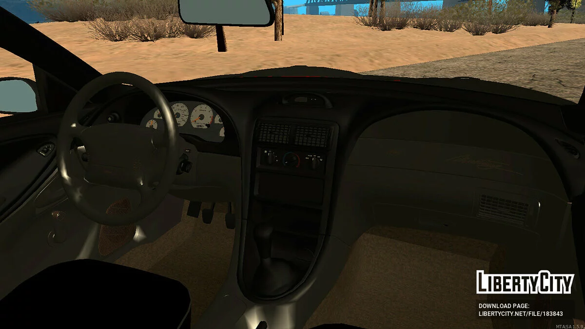 Ford Mustang GT 1993 + CCD / GTA San Andreas