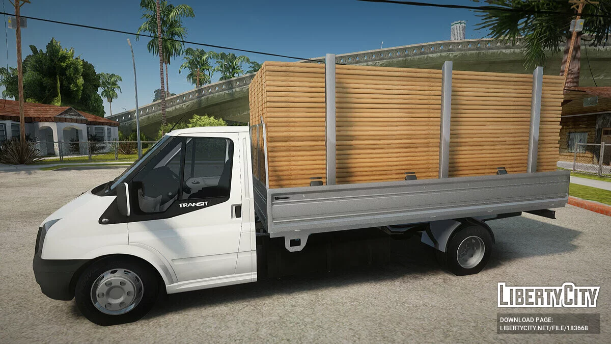 Ford Transit Cargo Transportation / GTA San Andreas