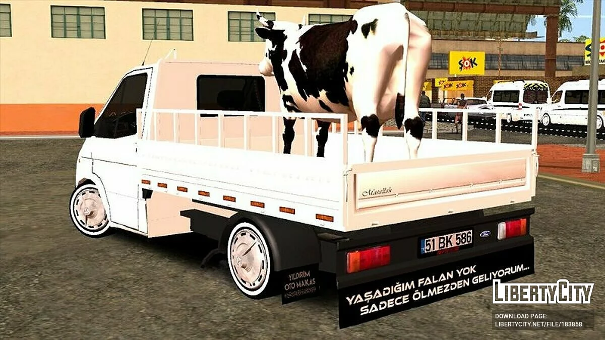 Ford Transit Hal Kasa / GTA San Andreas