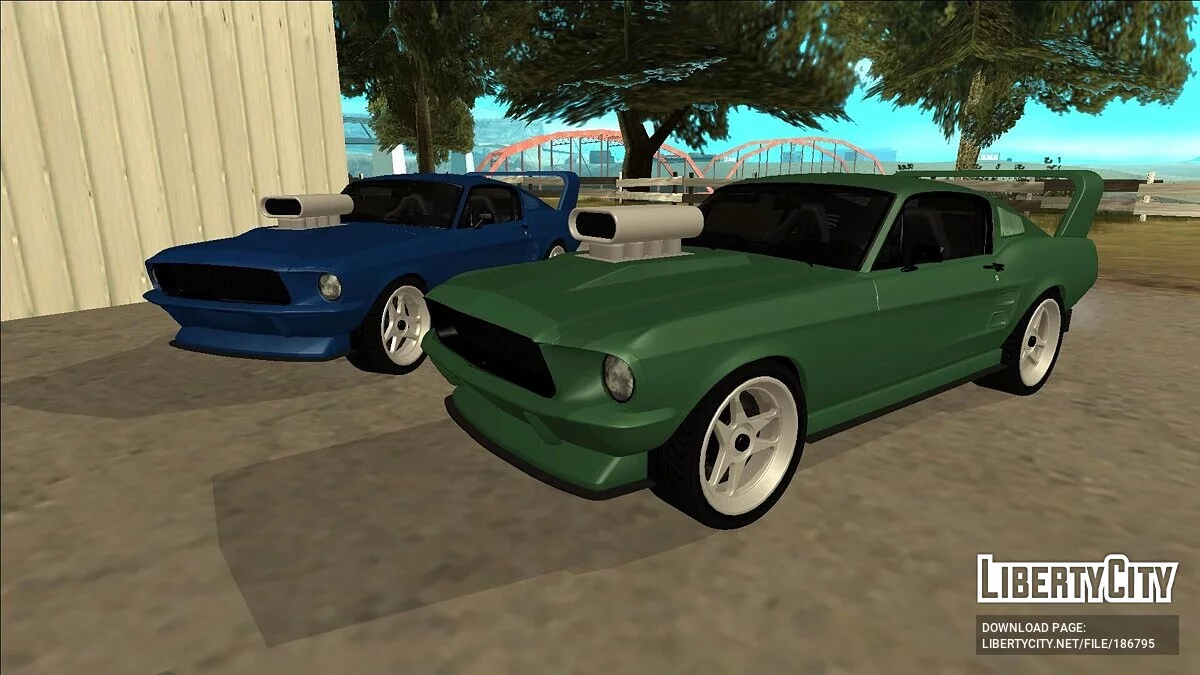 Ford Mustang Custom / GTA San Andreas