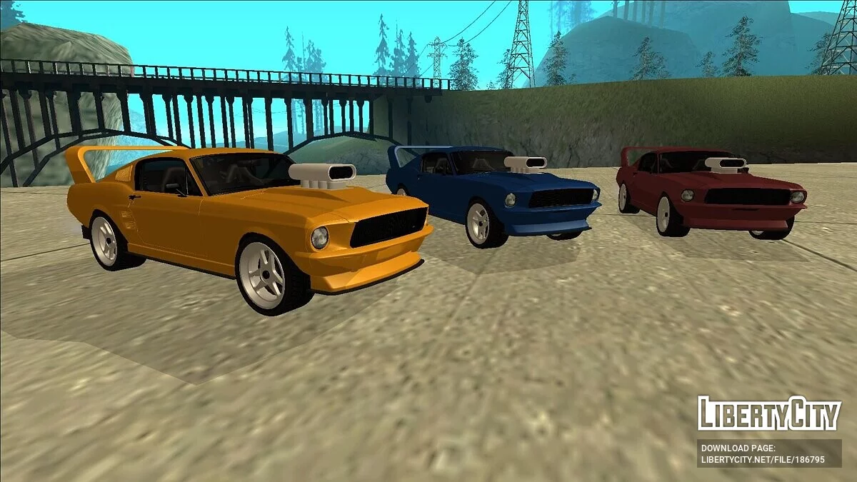 Ford Mustang Custom / GTA San Andreas