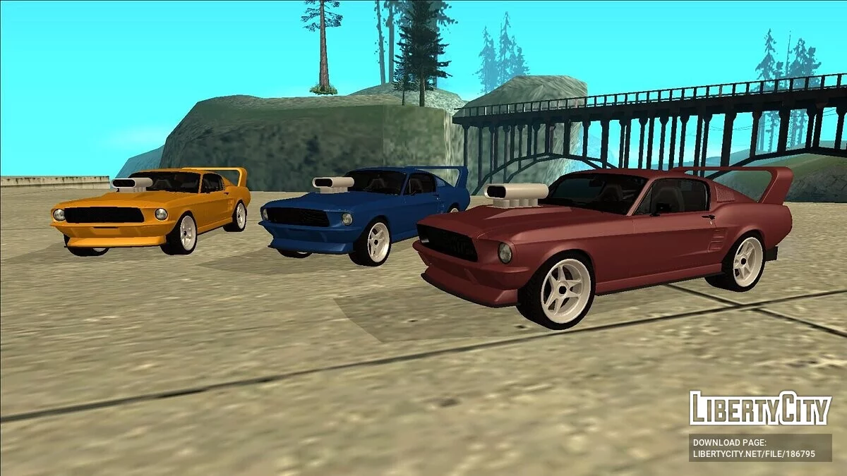 Ford Mustang Custom / GTA San Andreas