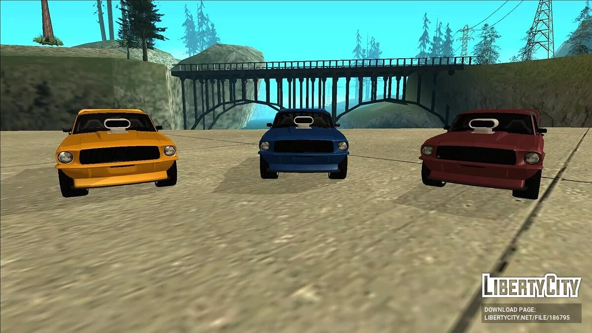 Ford Mustang Custom / GTA San Andreas