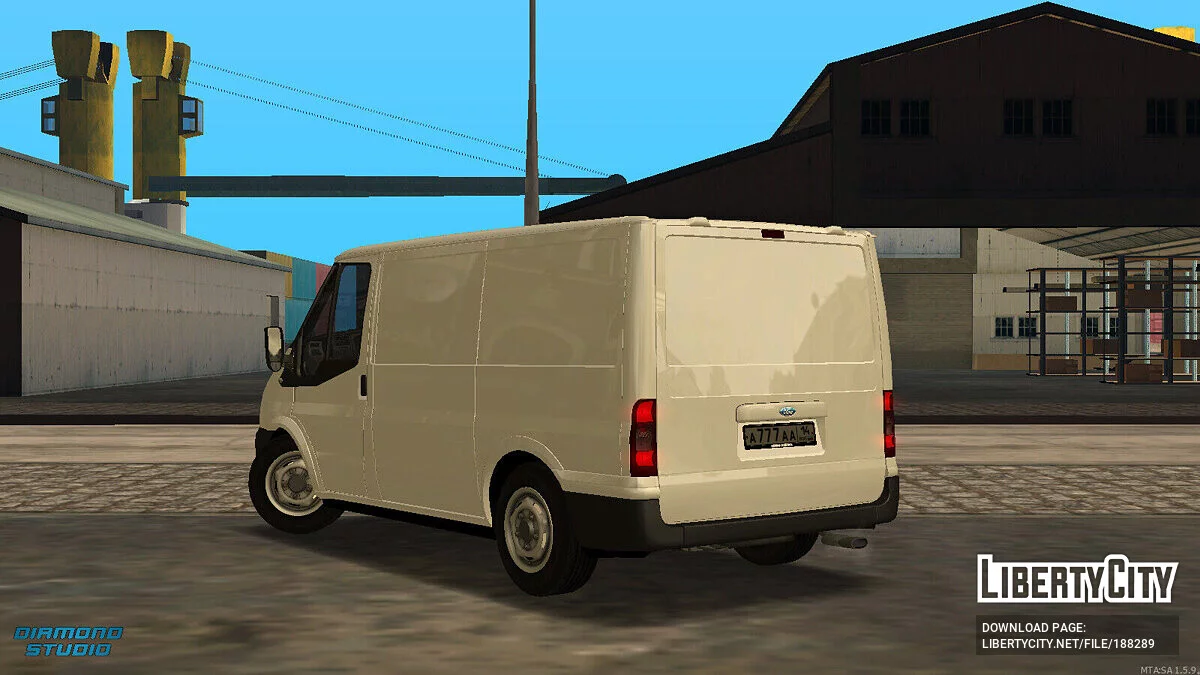 Ford Transit + CCD / GTA San Andreas