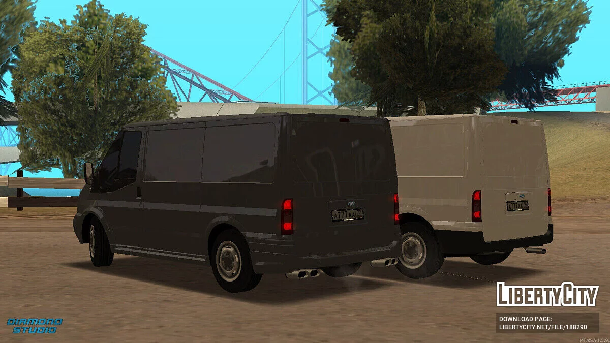 Ford Transit + Tuning + CCD / GTA San Andreas