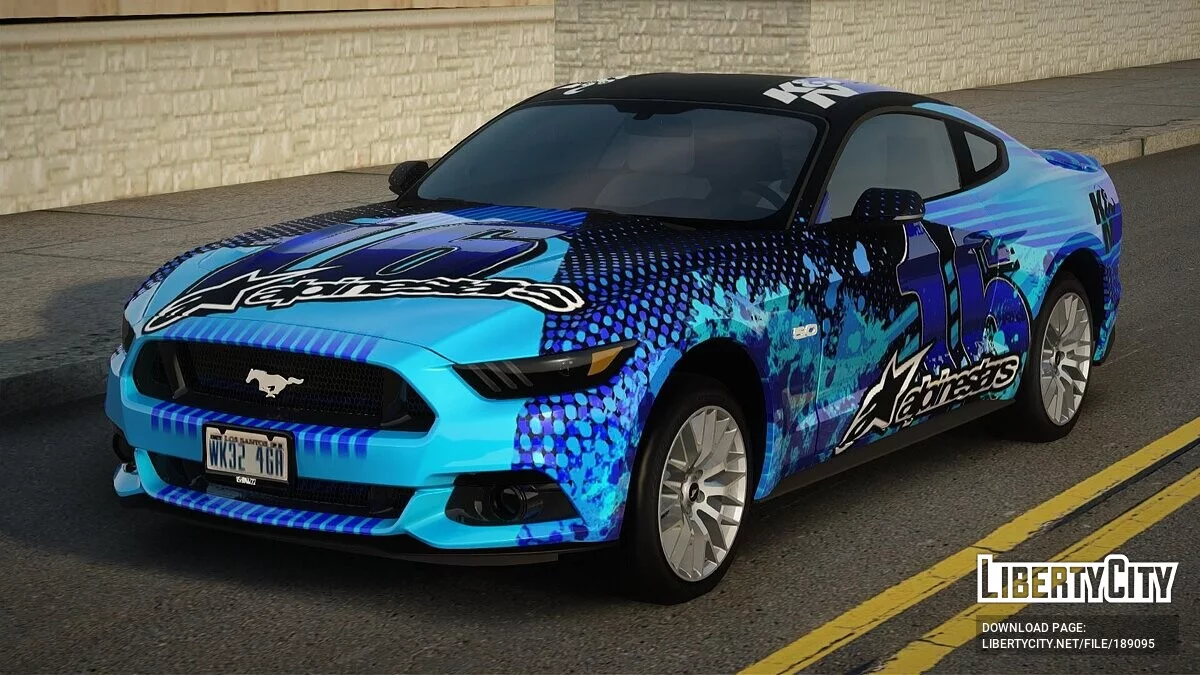 2015 Ford Mustang GT Ver. 2 / جي تي إيه سان أندرياس