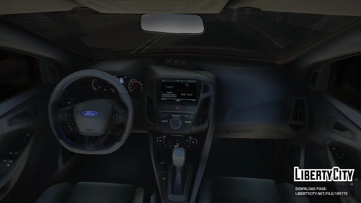 2017 Ford Focus RS Hatchback Rebound / GTA San Andreas