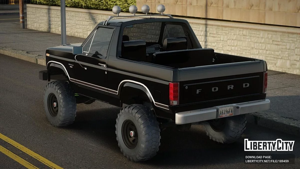 Ford Bronco 1985 Lifted / GTA San Andreas