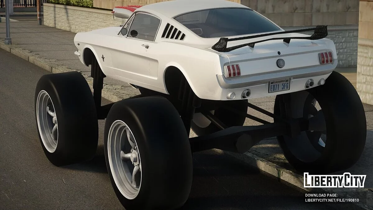 1966 Ford Mustang Хромоване видання V2 Монстр / GTA San Andreas