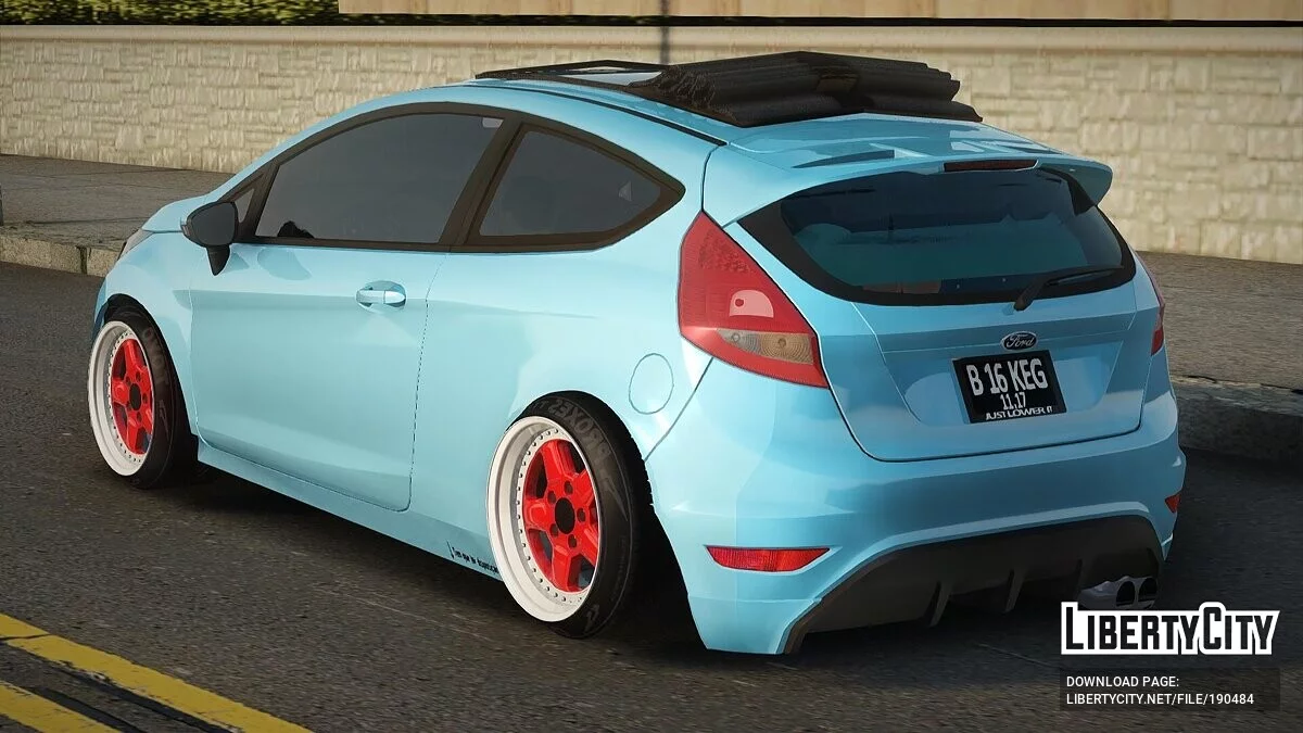2009 Ford Fiesta Minty Fresh / GTA San Andreas
