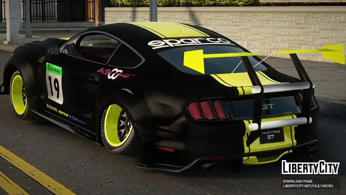 2015 Ford Mustang GT / GTA San Andreas
