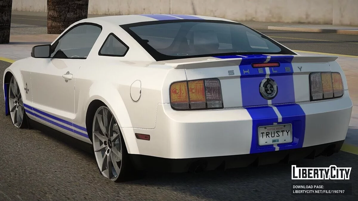 Ford Mustang Shelby GT500KR Super Snake / GTA San Andreas