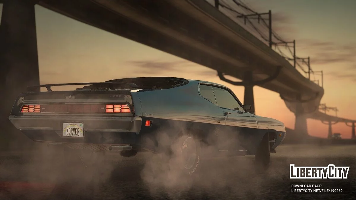 Ford Torino GT (63F) 1970 / GTA San Andreas