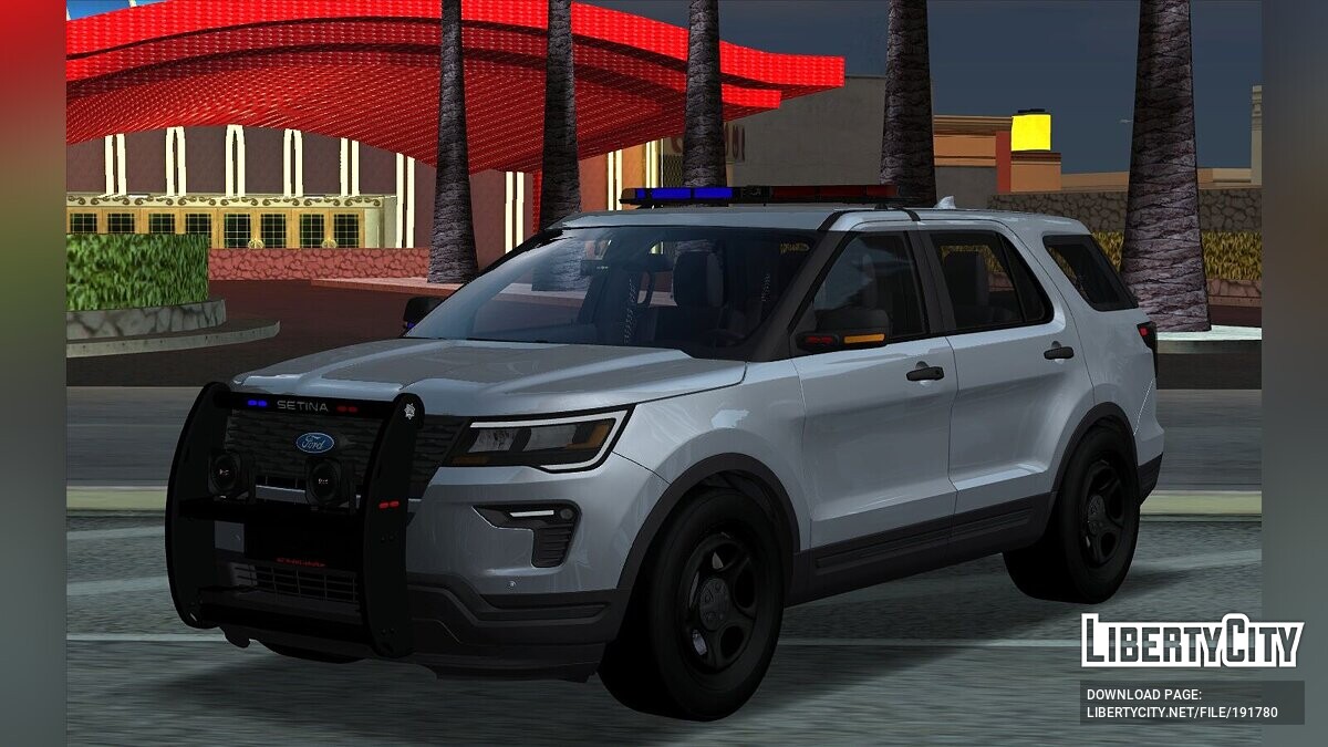 Ford Explorer 2016 Police для GTA San Andreas