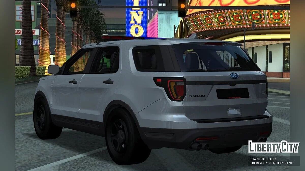 Ford Explorer Policía 2016 / GTA San Andreas
