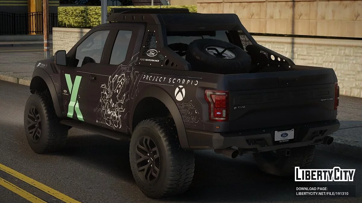 Ford F-150 Raptor Project Scorpio 2017 / GTA San Andreas