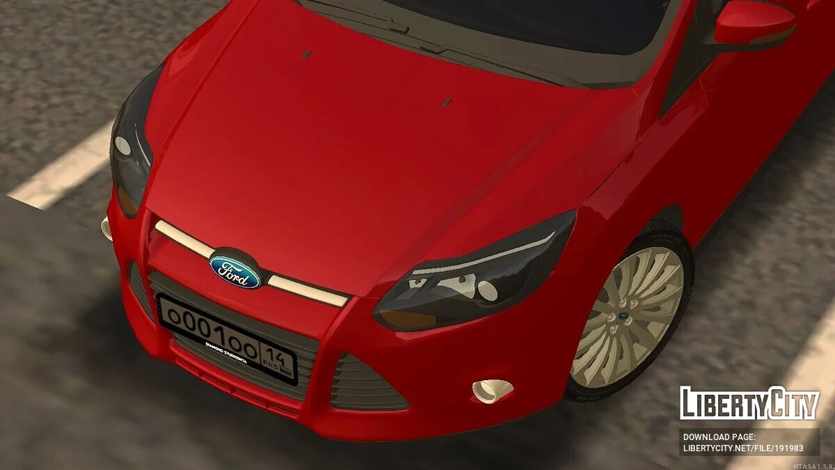 Ford Focus + CCD / GTA San Andreas