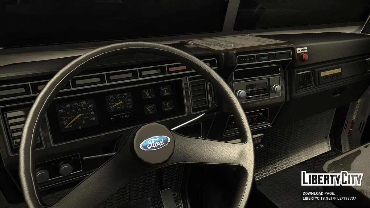 Caminhão Blindado Ford F-800 Medium Duty 1985 / GTA San Andreas