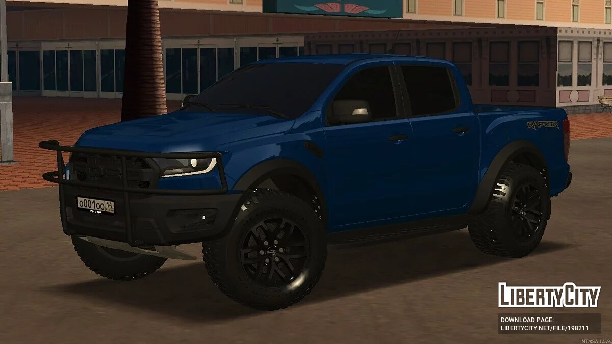 Ford Ranger Raptor + CCD / GTA San Andreas