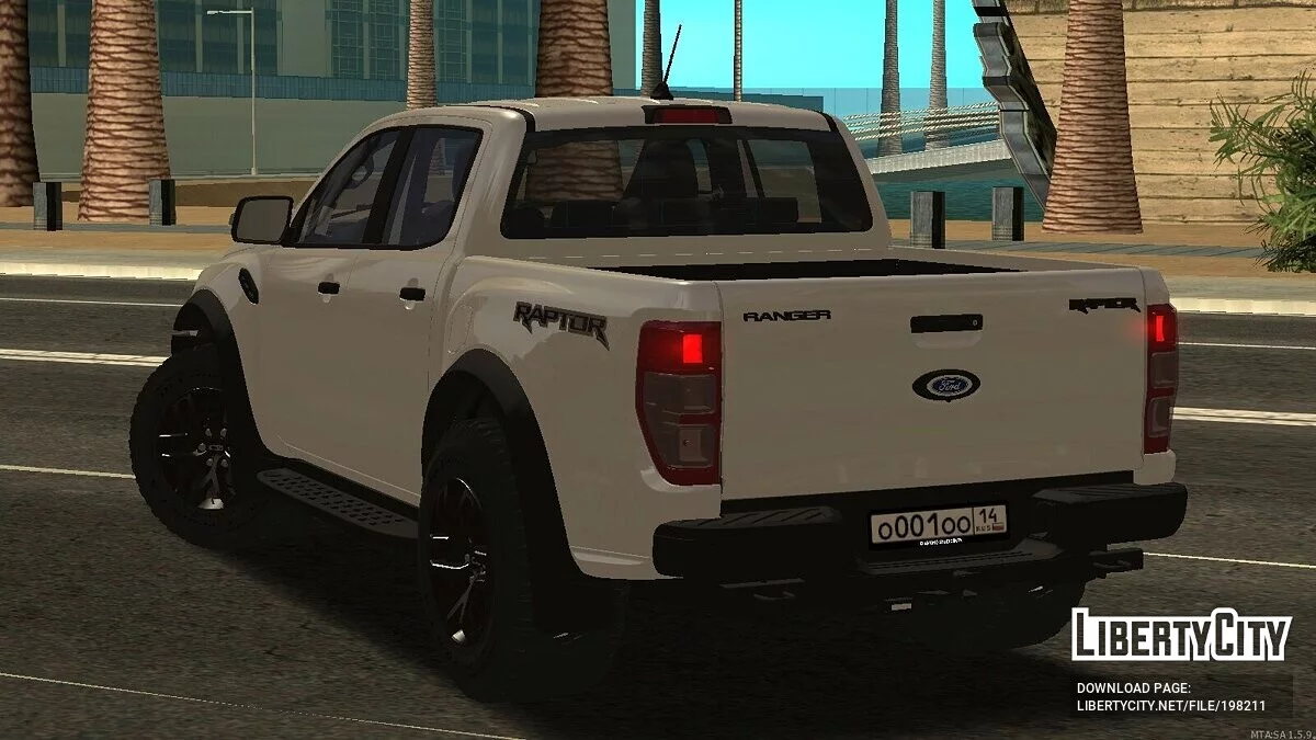 Ford Ranger Raptor + CCD / GTA San Andreas