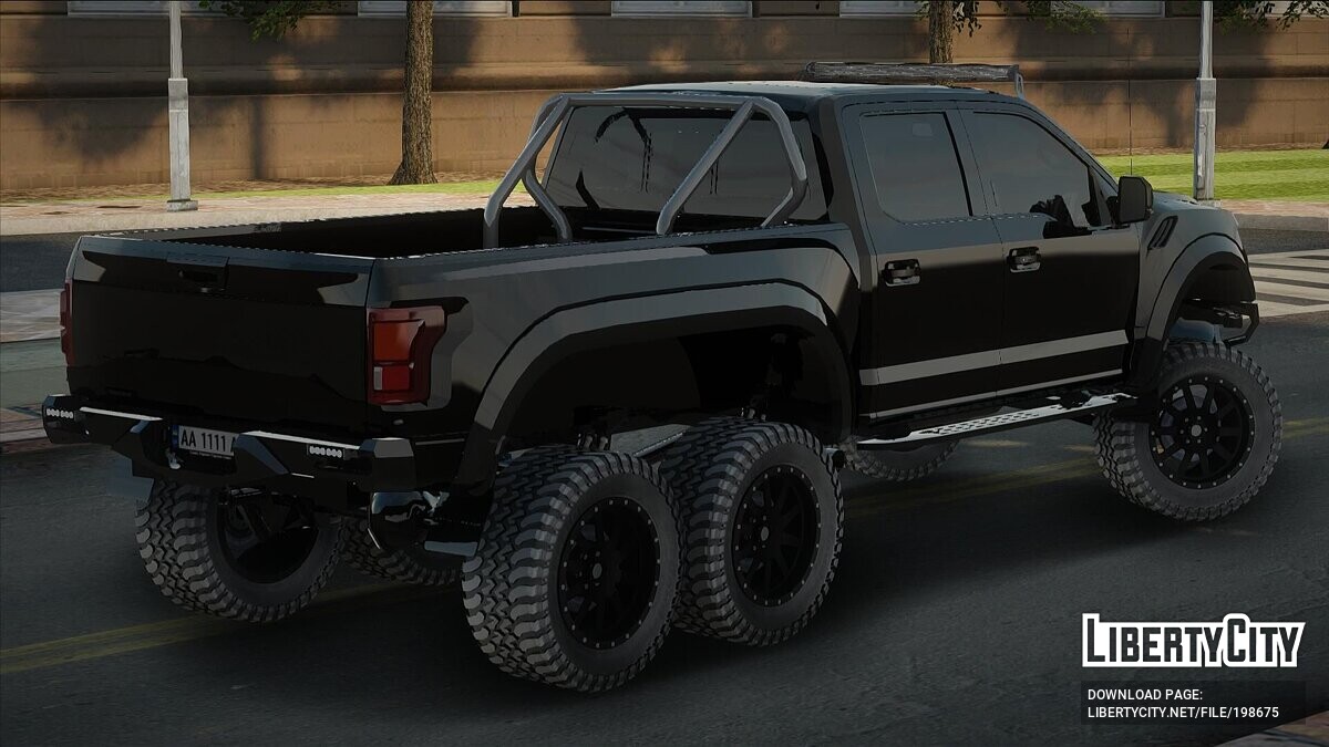 Download Ford Raptor 6x6 Velociraptor For Gta San Andreas 4076