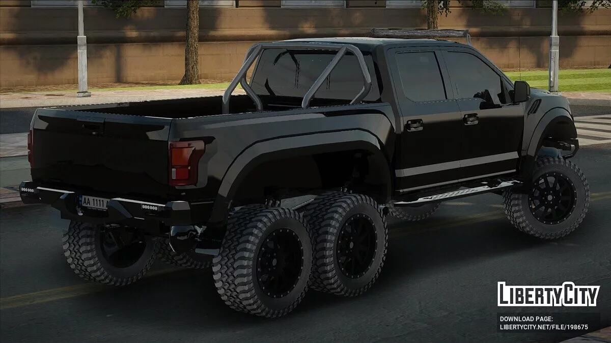 Ford Raptor 6x6 Velociraptor / جي تي إيه سان أندرياس