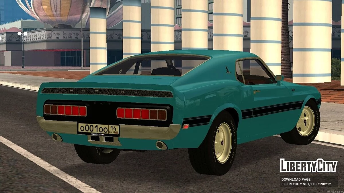 Shelby GT500 1969 + CCD / GTA San Andreas