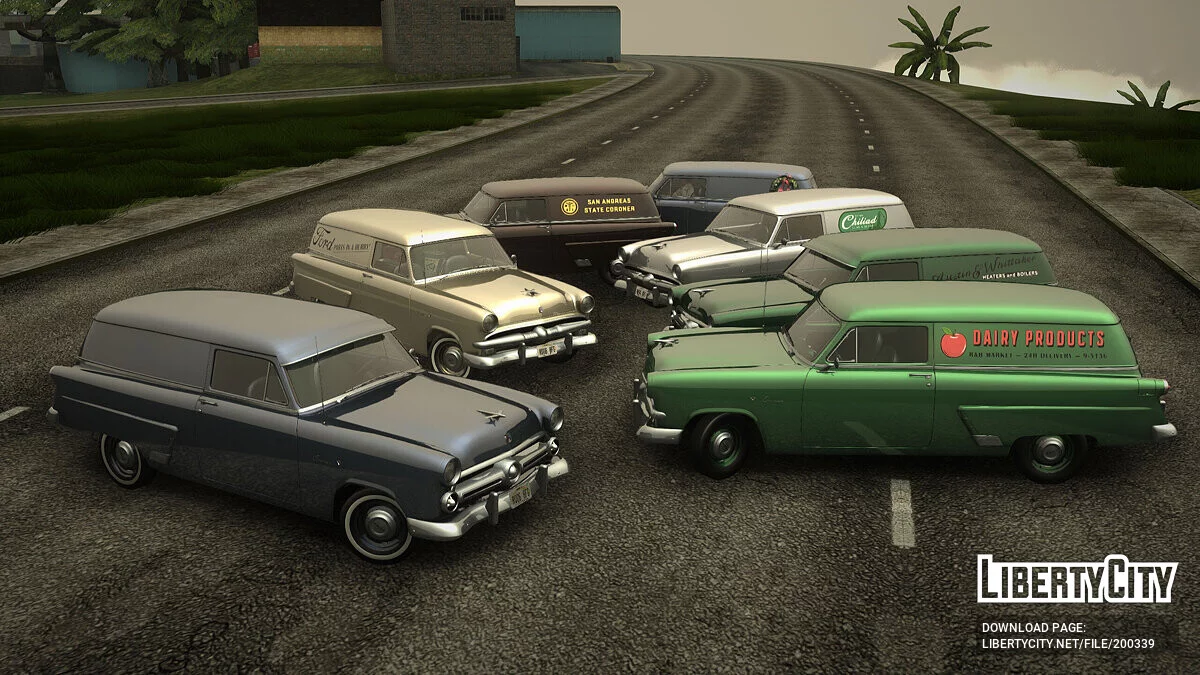 Ford Courier Sedan Delivery 1952-53 / GTA San Andreas