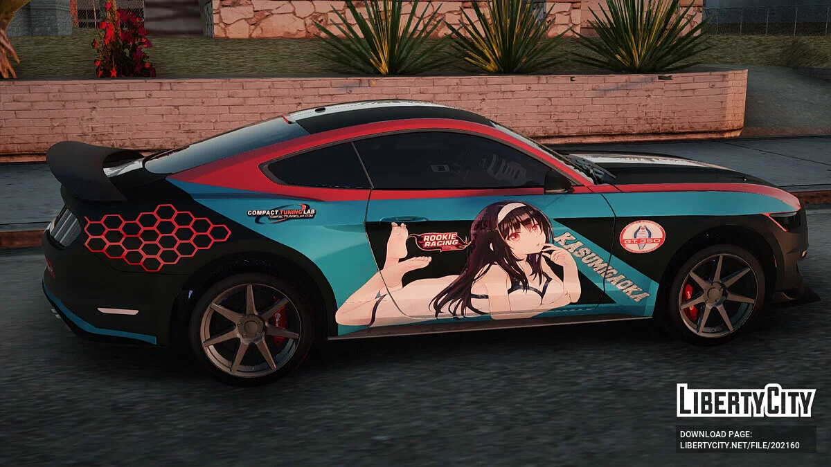 Ford Mustang Shelby GT350R 2016 Kasumigaoka / GTA San Andreas